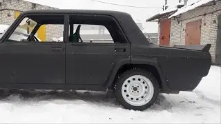 Spoiler and body kit! LADA VFTS Powerful Lada Part 2 VAZ 2105