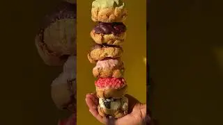 How to catch a cream puff and make a stack at Beard Papa's