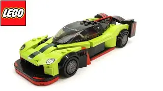 Build Video - Lego Aston Martin Valkyrie AMR Pro