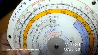 CRP-5 * HOW TO * Find  TAS [ Given  Mach and OAT ]