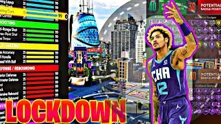 CRAZY LOCKDOWN BUILD!!! Best Small Forward Build 2k22 Next Gen.