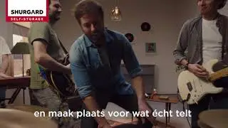 Maak plaats voor je dromen. Sla je spullen op bij Shurgard Self-Storage!