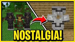 What Minecraft 🛡️Armor🛡️ USED TO Look Like VS Now! NOSTALGIA!