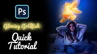 Glowing Goldfish | Photoshop Quick Tutorial #5