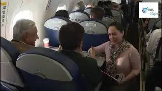 PRESIDENTES VIAJAN EN VUELOS COMERCIALES