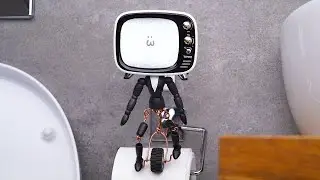 skibidi toilet TV Man in my toilet ?