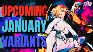 UPCOMING Marvel Snap Variants | JANUARY 2025
