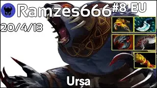 Ramzes666 [VP] plays Ursa!!! Dota 2 7.21