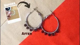 Recycle your Old Earrings in 5 mins | OLD to NEW | DIY Jewelry idea | Create new Look  | Tutorial