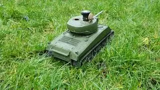 Sherman Jumbo 1/16 RC outdoor test