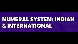 Indian and International Numbers Conversion