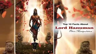How to create The Lord Hanuman Photo Manipulation #subscribe #video #hanuman