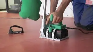 Leister GROOVER - grooving machine cuts welding groove