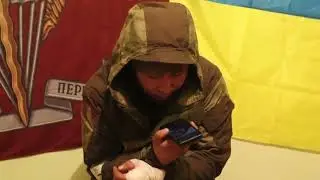 Пленный российский фашист-оккупант   Captured russian fascist occupier