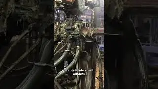 This machine makes glass 