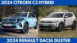 2024 Citroen C3 Hybrid Vs. 2024 Renault Dacia Duster are Compact SUV Comparison
