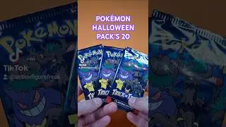 Pokémon Halloween Pack's 20 || #shorts