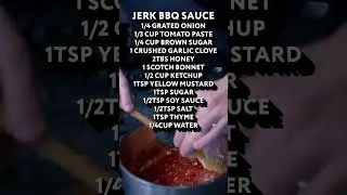 A jerk meat feast, inspired by #futurama.