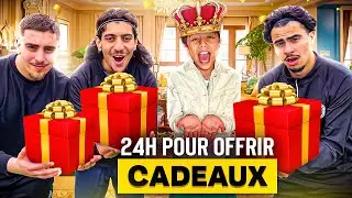 WE'RE GIVING EACH OTHER GIFTS FOR 24 HOURS 🥳 (Best Day Ever)