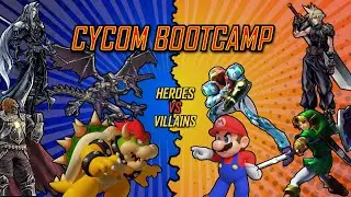 Smash Bros Heroes vs Villains!!