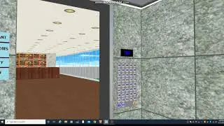 Mitsubishi Hotel Elevators At Modernham Towers In Skyscrapersim