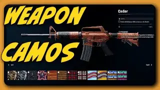 ALL THE WEAPON CAMOS IN BLACK OPS 6