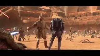 Jango Fett gets his head cut off! #starwars #attackoftheclones #jangofett