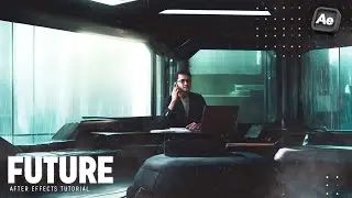 Creating Futuristic Visuals with Generative Fill | Photoshop & After Effects Tutorial