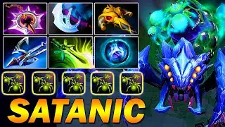 Satanic Broodmother Webmaster - Dota 2 Pro Gameplay