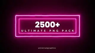 2500+ ULTIMATE PNG PACK #universalgraphics