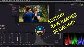 Raw Image Editing Workflow Upscale and Export in Davinci Resolve | Ming Effect