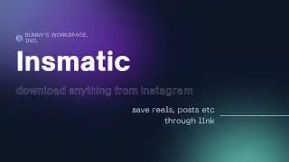 Insmatic - story, reels, posts saver