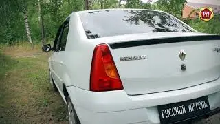 Спойлер крышки багажника Renault Logan (russ-artel.ru)