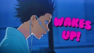 A Silent Voice | Shoya Wakes Up In Hospital Scene (ENGLISH DUB)