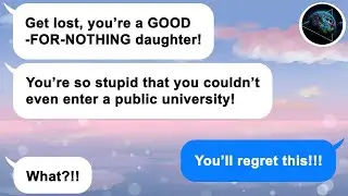 【Apple】Harsh Mom kicks me out because I don’t enter a public university