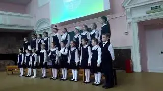 Песня"Мама". Хор "Песенка" Романовской школы. Март 2017