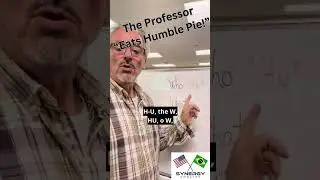 Professor Dan “eats humble pie”