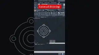 Autocad practice drawing mechanical | Autocad 2d drawing for beginners | 