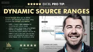 EXCEL PRO TIP: Dynamic Chart Source Ranges