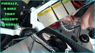 NEW Suspension, Headset and Kickstand -  8kW Enduro MSVA eBike V3 Build - Part 16