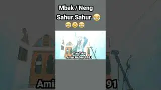 Bangunkan Sahur Pakai Suara Tinggi #viral #shorts #tv #kebumen #lucu #sahur #baper #tiktok #live