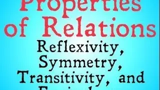 Properties of Relations