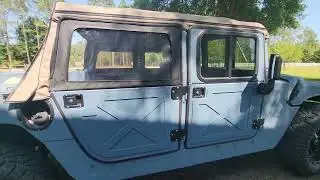 Humvee door skins