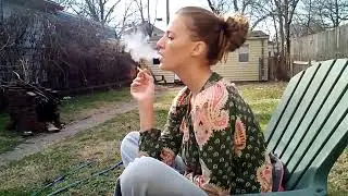 Smoking Girl Jenn Floyd