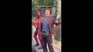 Deadpool crashes Guardians Dance Off