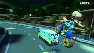 Wii U - Mario Kart 8 - (N64) Toad's Turnpike