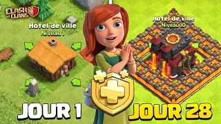 I played Clash of Clans for 28 days with the Gold Pass!