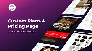 Custom Plans And Pricing Page | Wix Velo | Wix Dev
