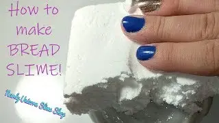 How I Make BREAD SLIME! Supper Sizzly Slime Recipe!