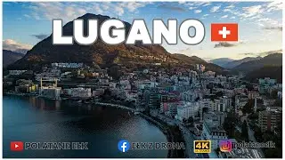 Lugano - Szwajaria z Drona